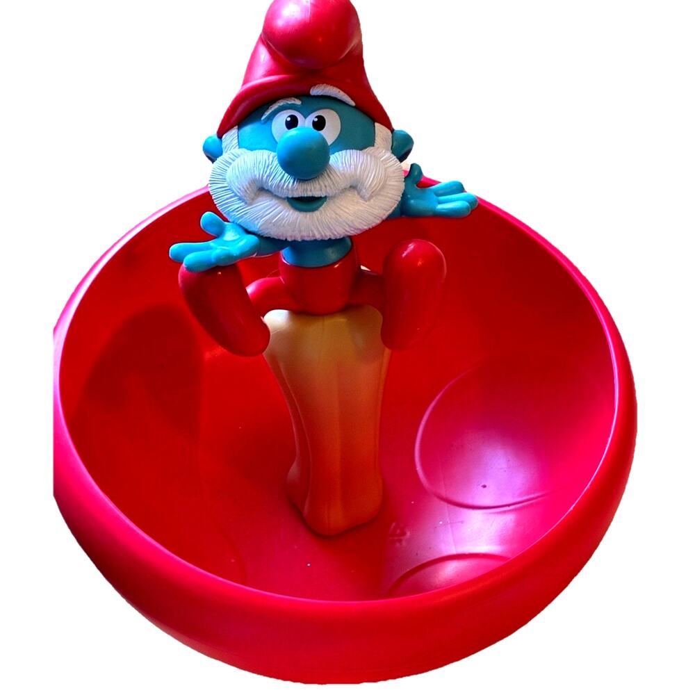 Smurfs Movie 2025 Regal Cinema PAPA SMURF Mushroom Popcorn Bucket
